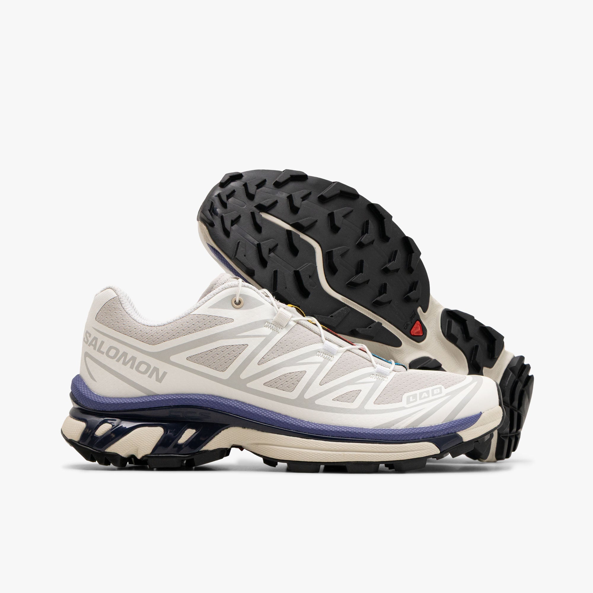 Salomon XT-6 White / Lunar Rock - Liberty