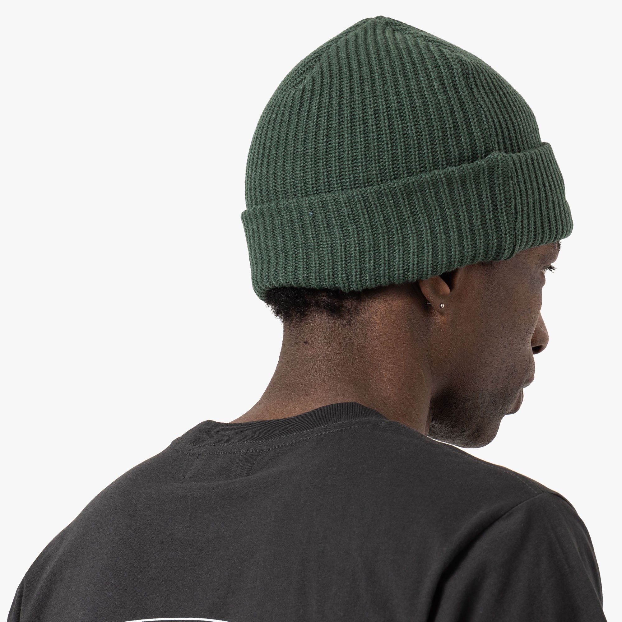 Museum Of Peace & Quiet Signature Rib Knit Beanie / Forest