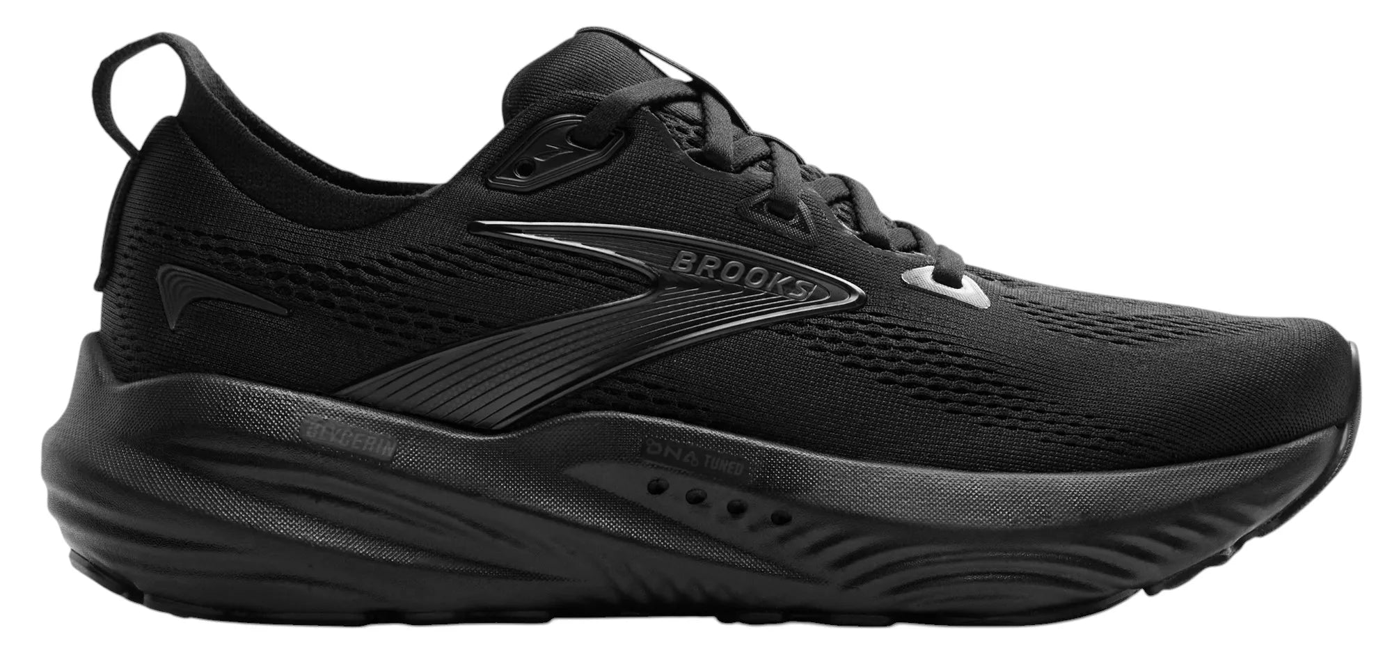 MEN'S BROOKS GLYCERIN 22 | BLACK / BLACK / EBONY