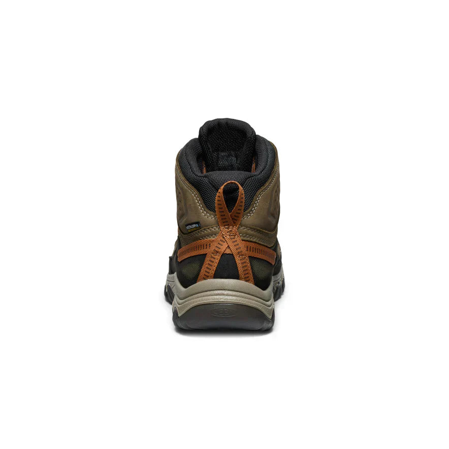 MEN'S KEEN TARGHEE IV WATERPROOF HIKING SHOE | SEA TURTLE / ROASTED PECAN