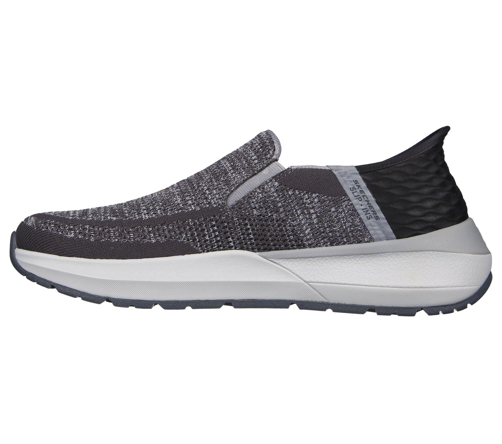 MEN'S SKECHERS SLIP-INS NEVILLE - ROVELO | CHARCOAL / LIGHT GRAY