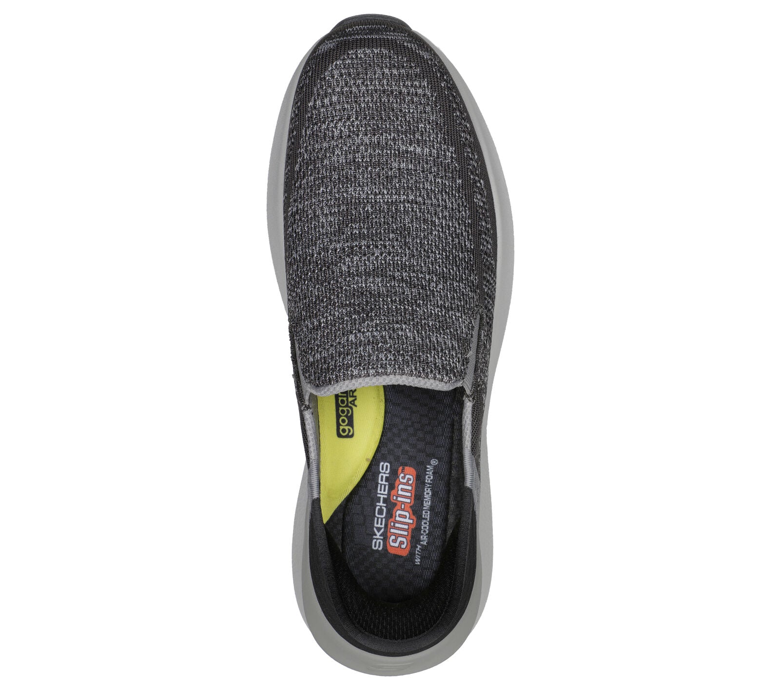 MEN'S SKECHERS SLIP-INS NEVILLE - ROVELO | CHARCOAL / LIGHT GRAY