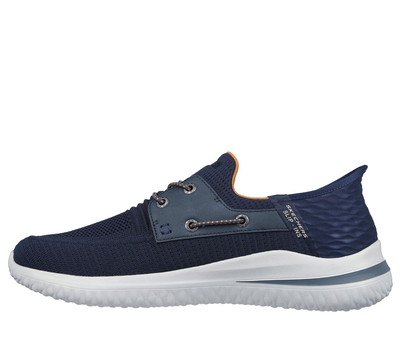 MEN'S SKECHERS SLIP-INS RELAXED DELSON 3.0-ROTH | NAVY