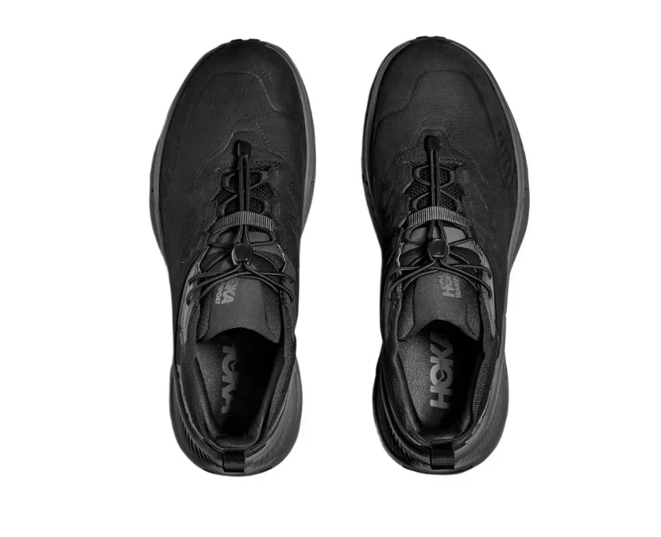 MEN'S HOKA TRANSPORT CHUKKA GTX | BLACK / BLACK