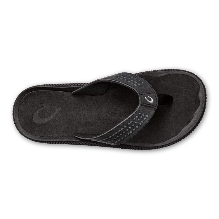 MEN'S OLUKAI ULELE | BLACK / BLACK