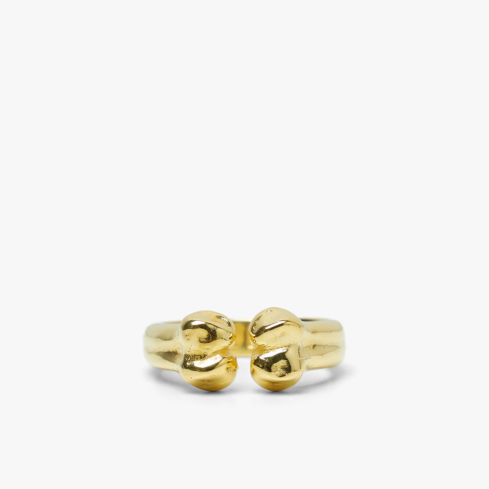 MAPLE Bone Ring / 14K Gold Plated