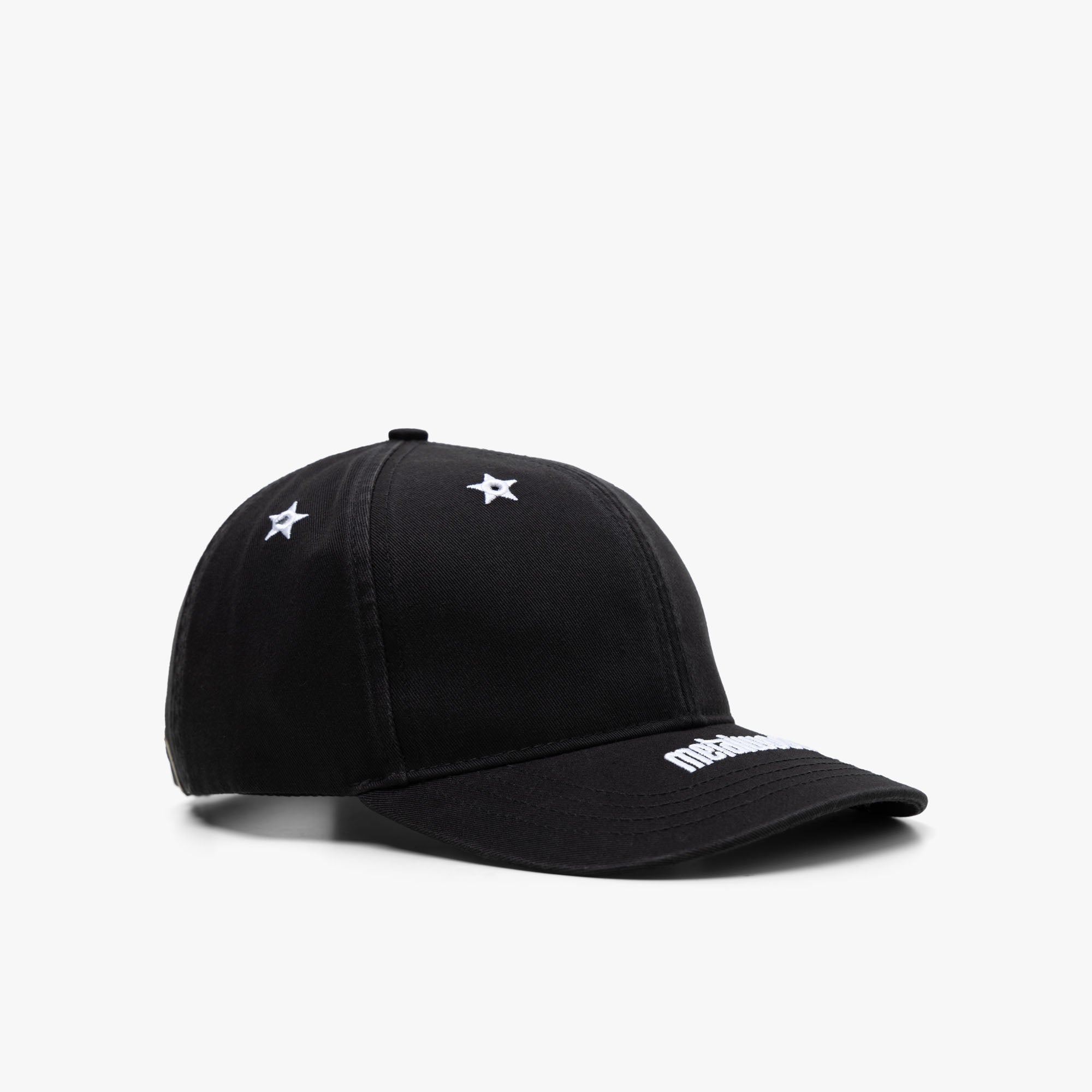 Metalwood Starshot 6-Panel Strapback Hat / Black