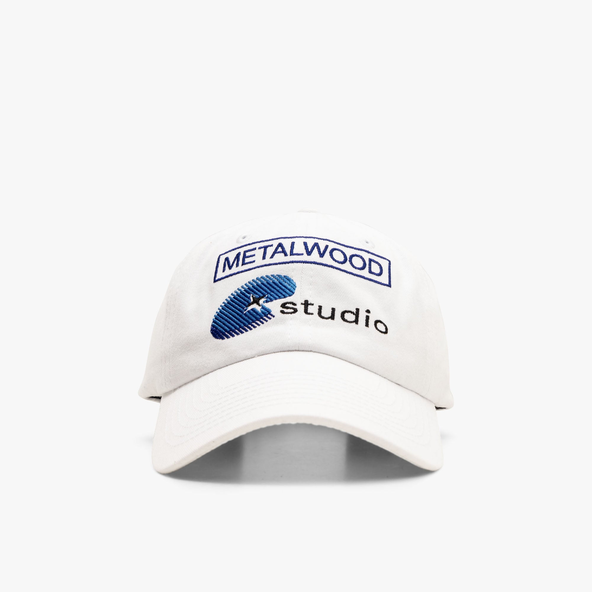 Metalwood Network Strapback Hat White