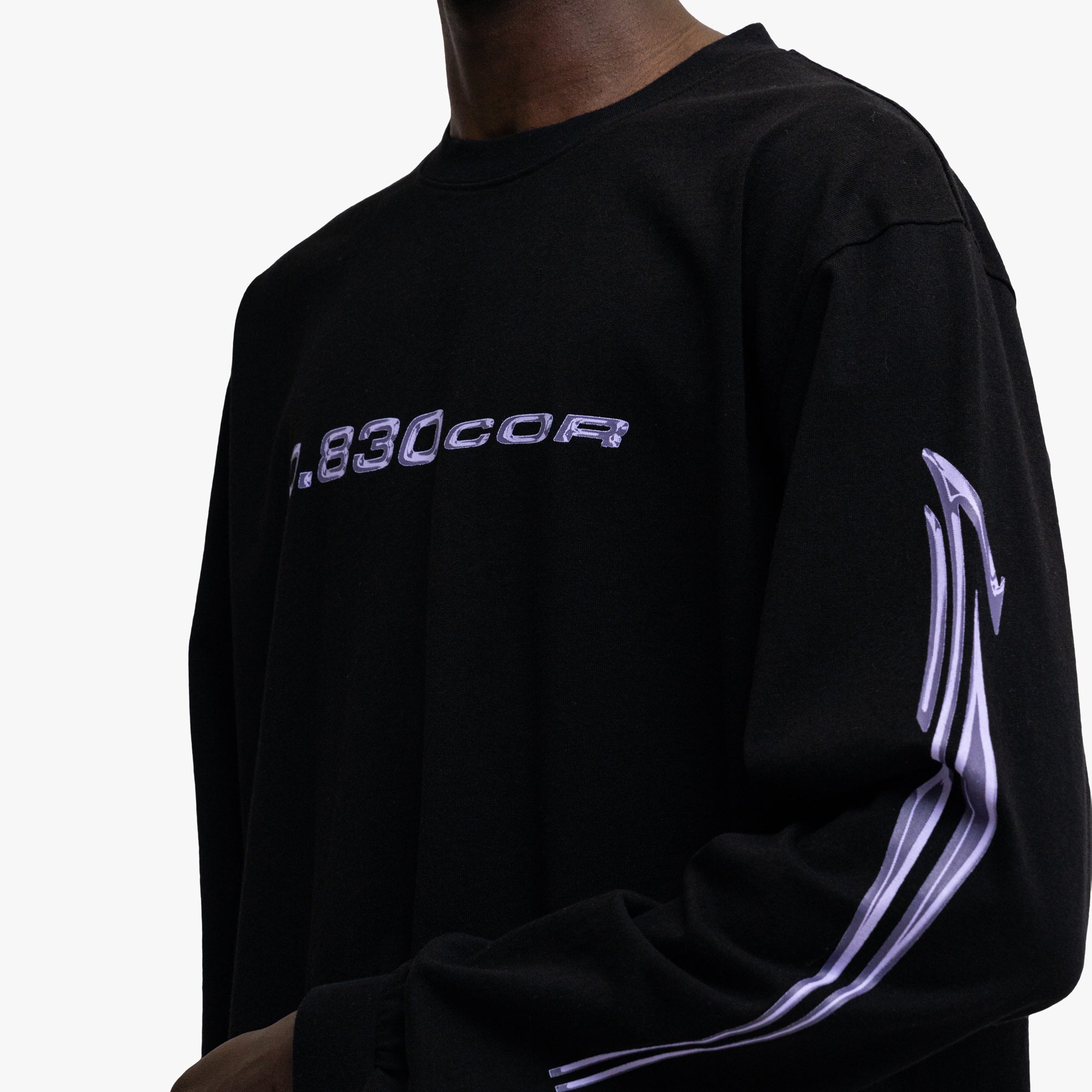 Metalwood 830 COR LS T-Shirt Black