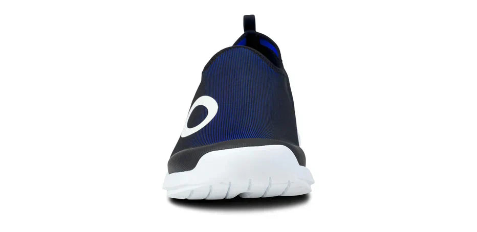 MENS OOFOS OOMG SPORT SLIP-ON RECOVERY SHOE | NAVY