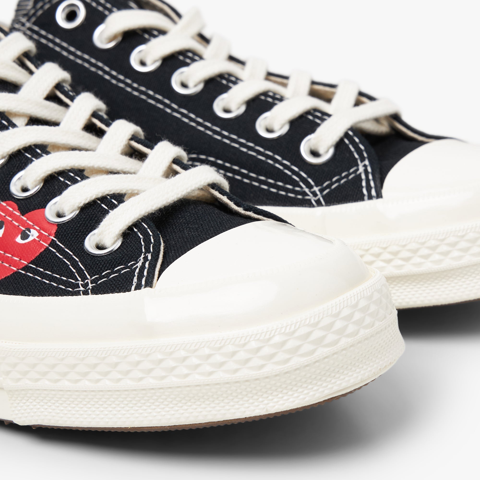 Converse x COMME des GARÇONS PLAY Chuck Taylor Ox / Multi Heart Black