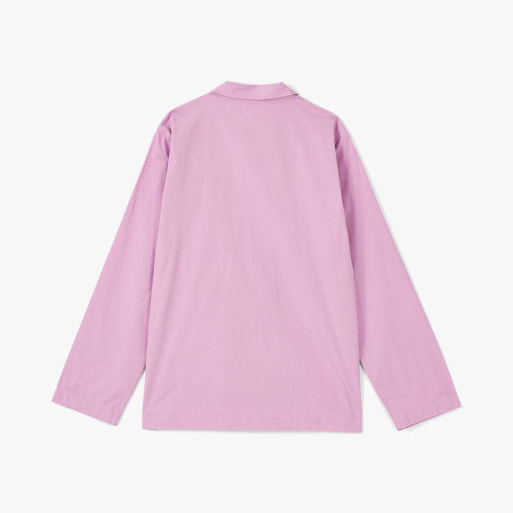 Tekla Poplin Long Sleeve Shirt / Purple Pink