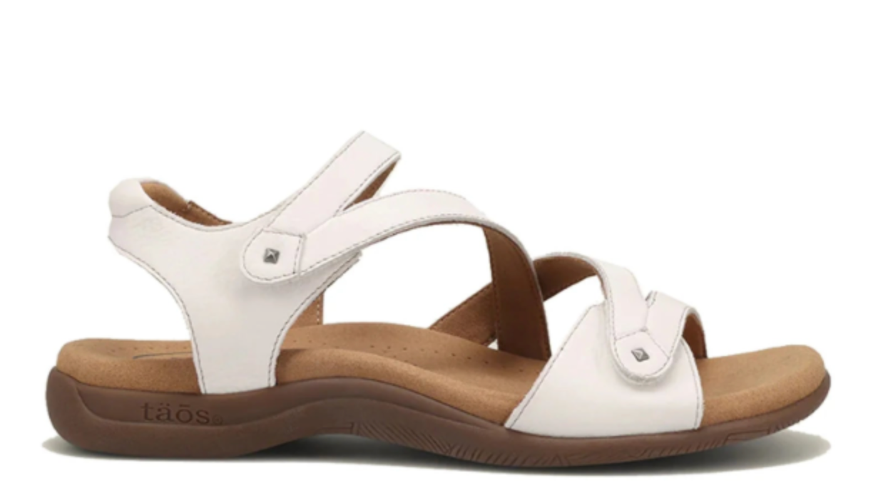 WOMEN'S TAOS BIG TIME SANDAL | WHITE