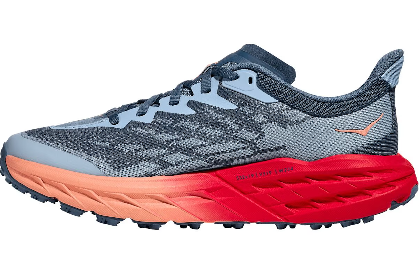 WOMEN'S HOKA SPEEDGOAT 5 | REAL TEAL / PAPAYA
