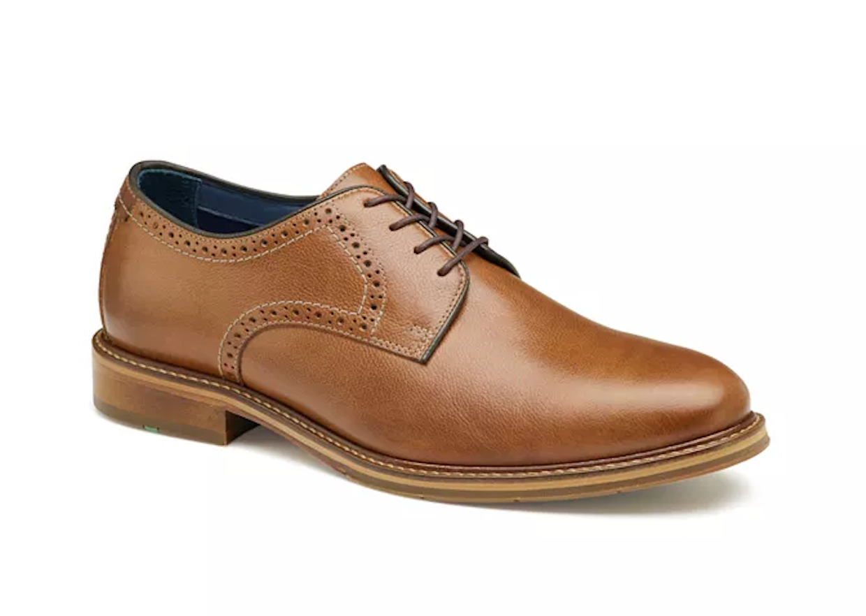 MEN'S JOHNSTON & MURPHY XC FLEX RALEIGH PLAIN TOE | TAN