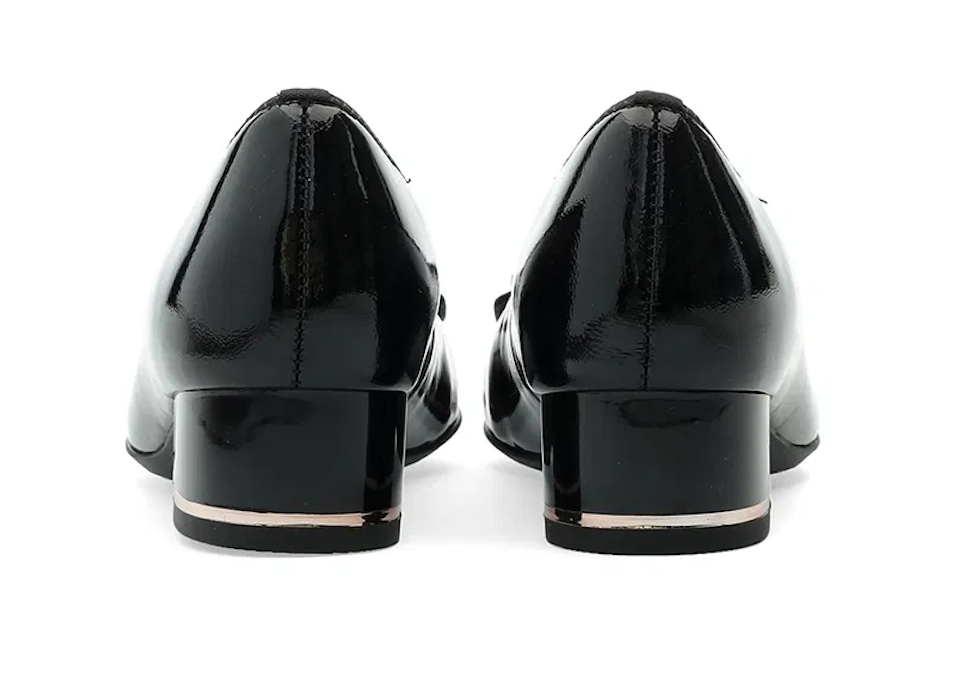 WOMEN'S ARA BLOCK HEEL PUMP | BLACK