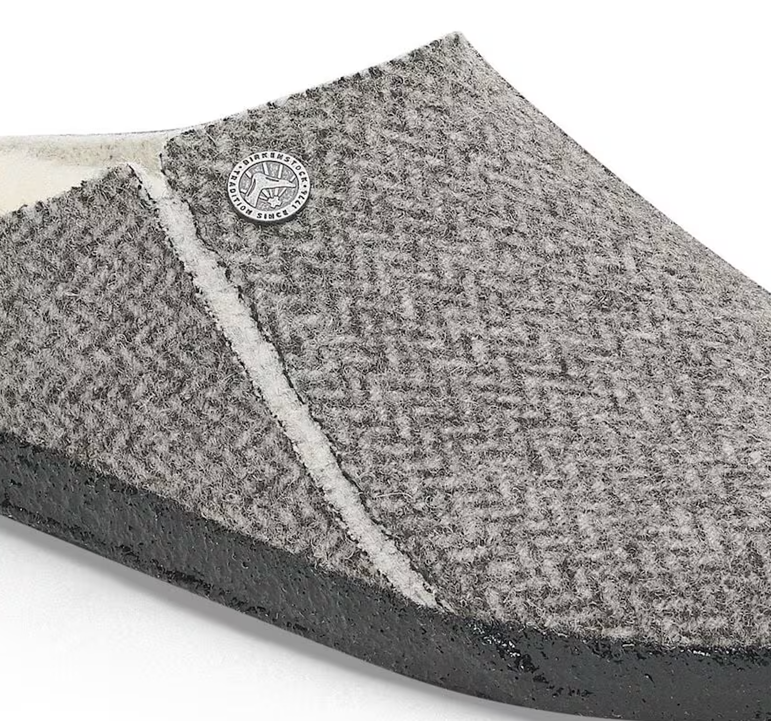 UNISEX BIRKENSTOCK ZERMATT RIVET SHEARLING | HERRINGBONE GRAY