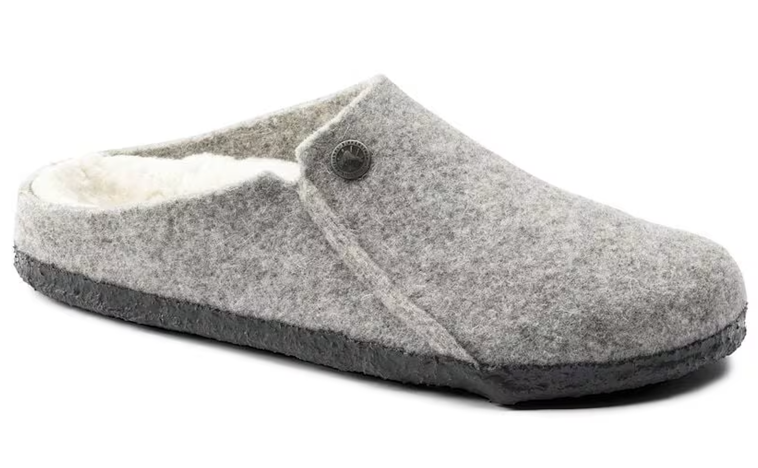UNISEX BIRKENSTOCK ZERMATT RIVET SHEARLING | LIGHT GRAY
