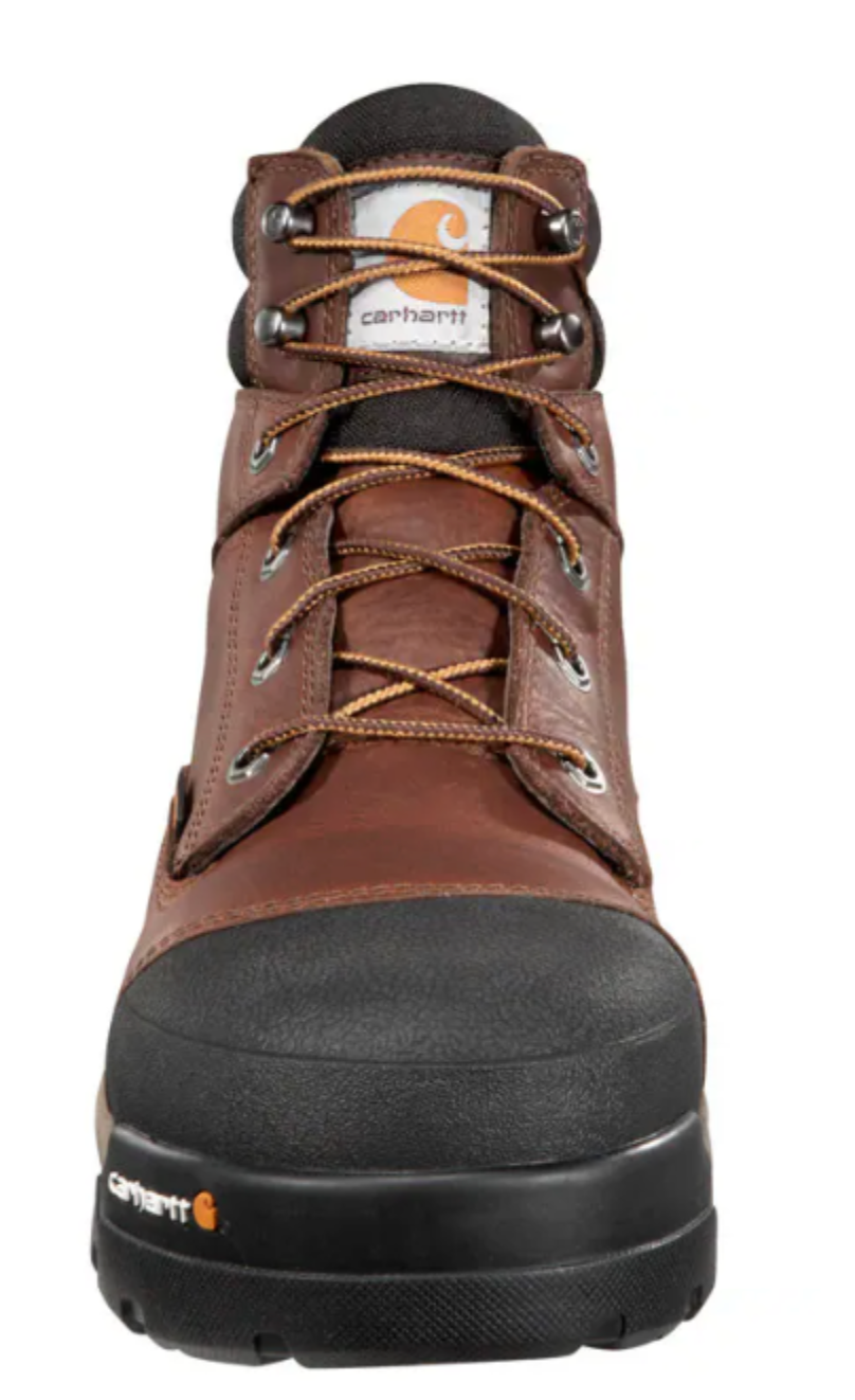 MEN'S CARHARTT GROUND FORCE WATERPROOF 6-INCH COMPOSITE TOE WORK | PEANUT OIL TAN LEATHER