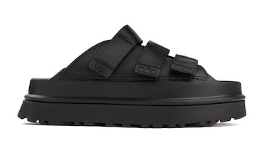 WOMEN'S UGG GOLDENGLOW SLIDE | BLACK
