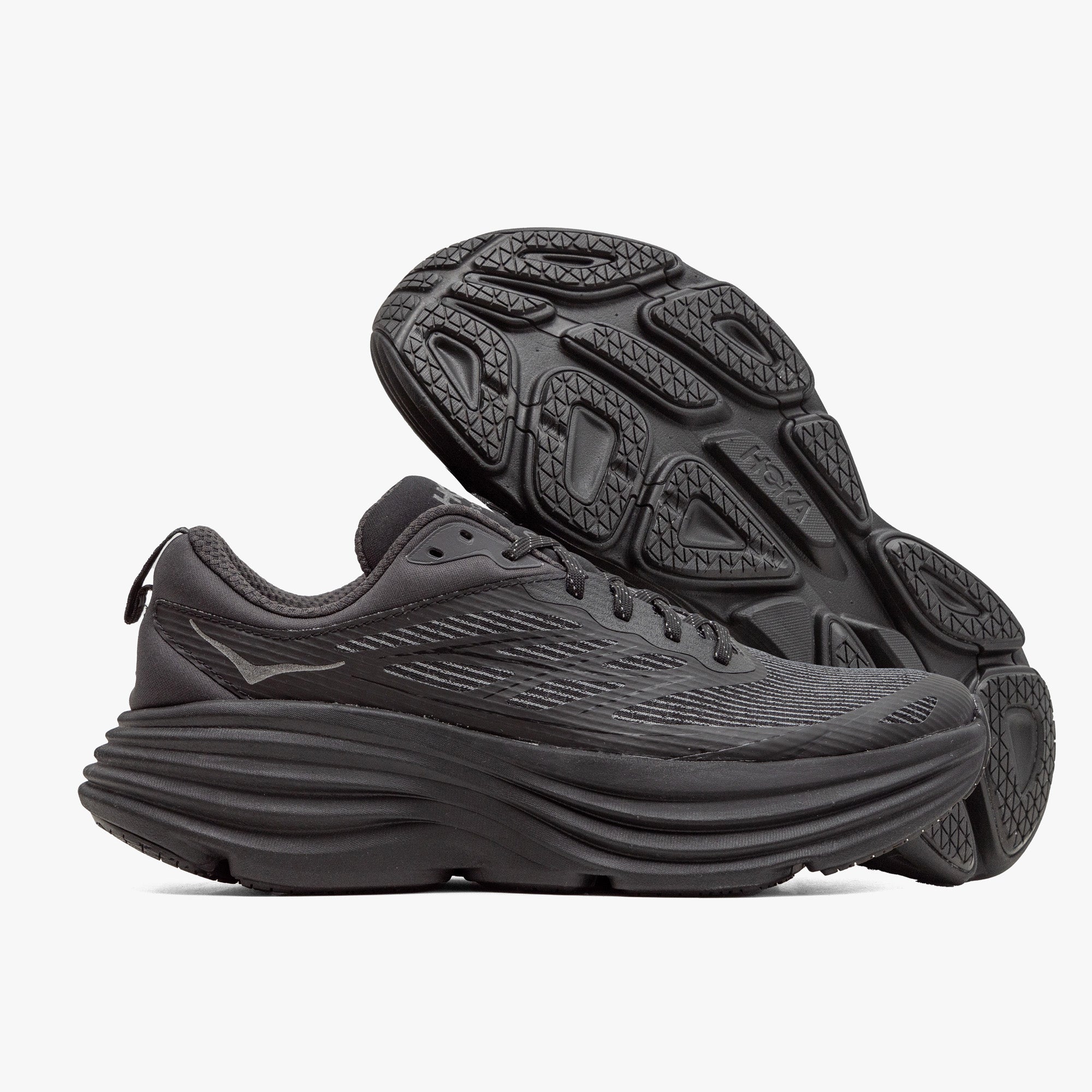 Hoka Bondi 8 TS Caged / Black / Black