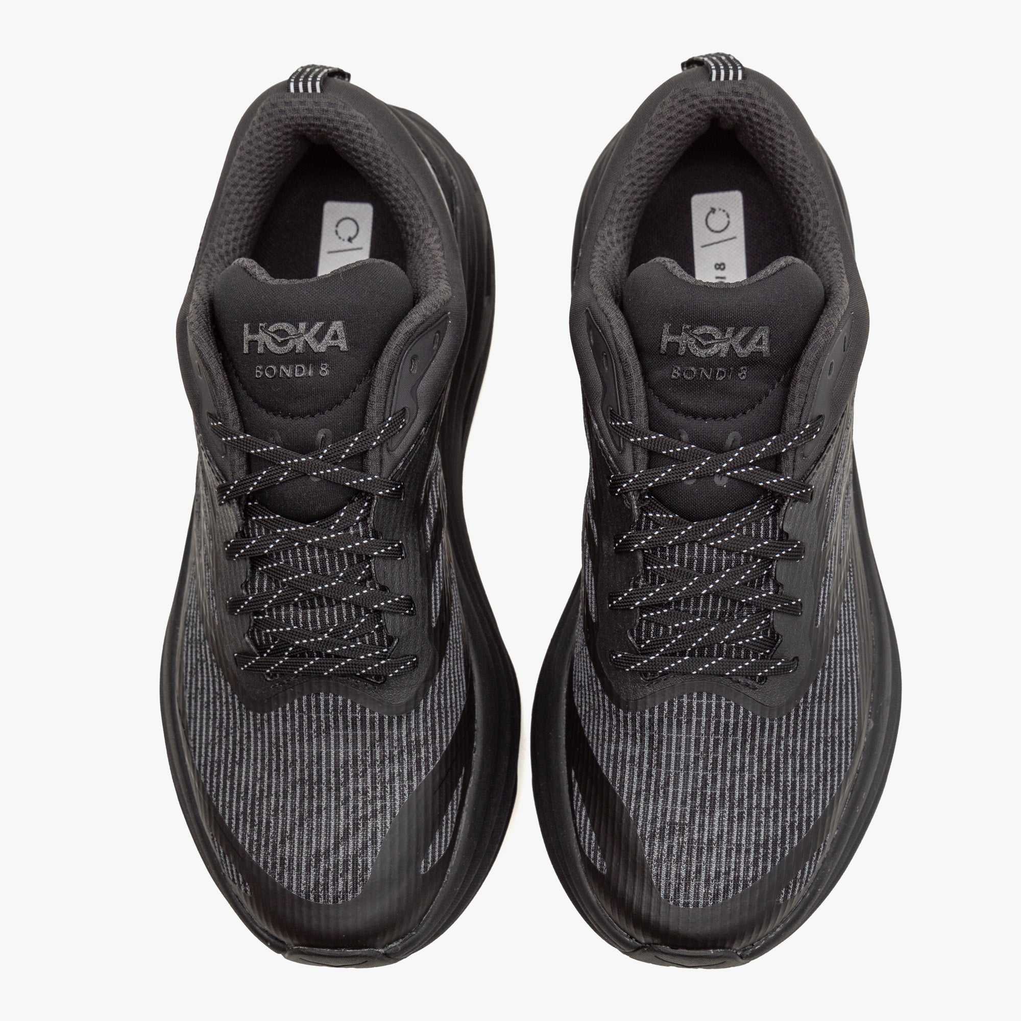 Hoka Bondi 8 TS Caged / Black / Black