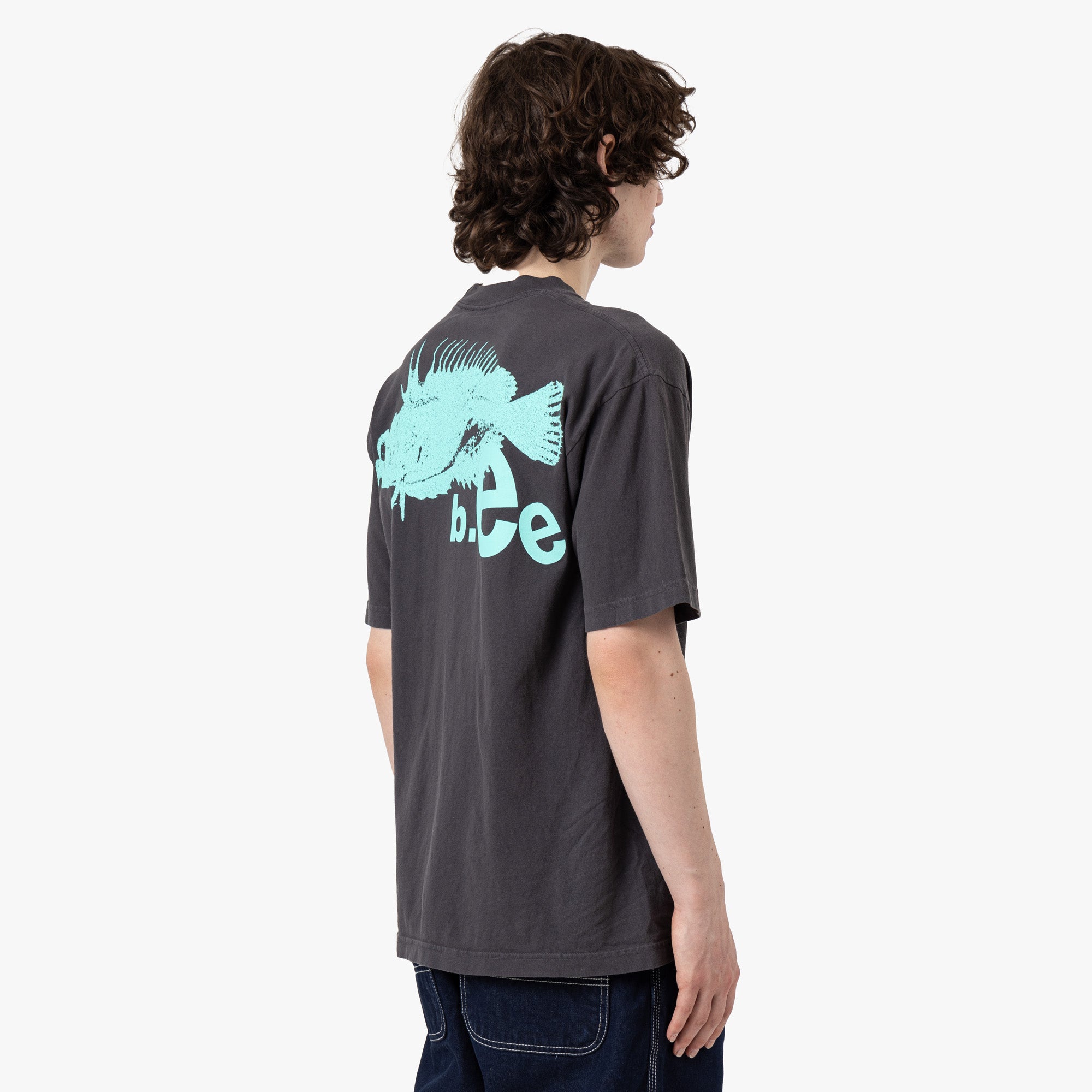 b.Eautiful Takahiko T-Shirt / Dolphin Blue