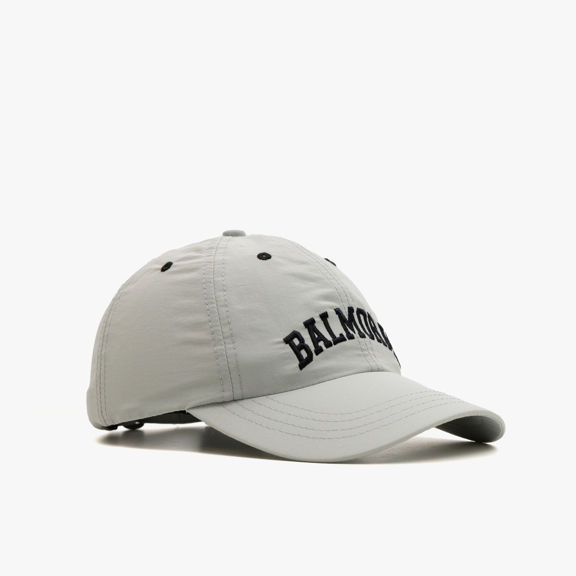 Balmoral Aberdeen 6 Panel Hat Silver Grey / Black