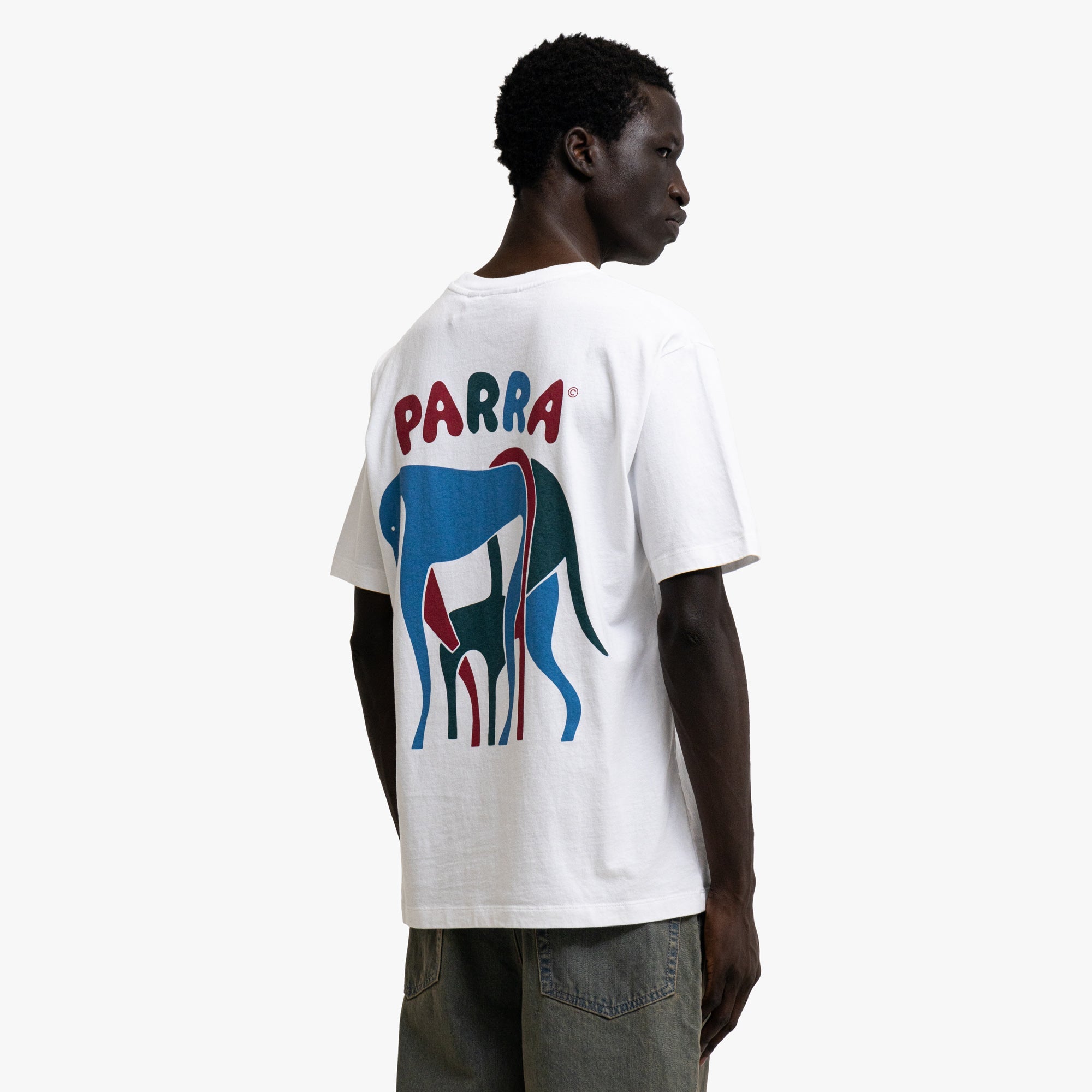 by Parra This Damn Chair T-Shirt White