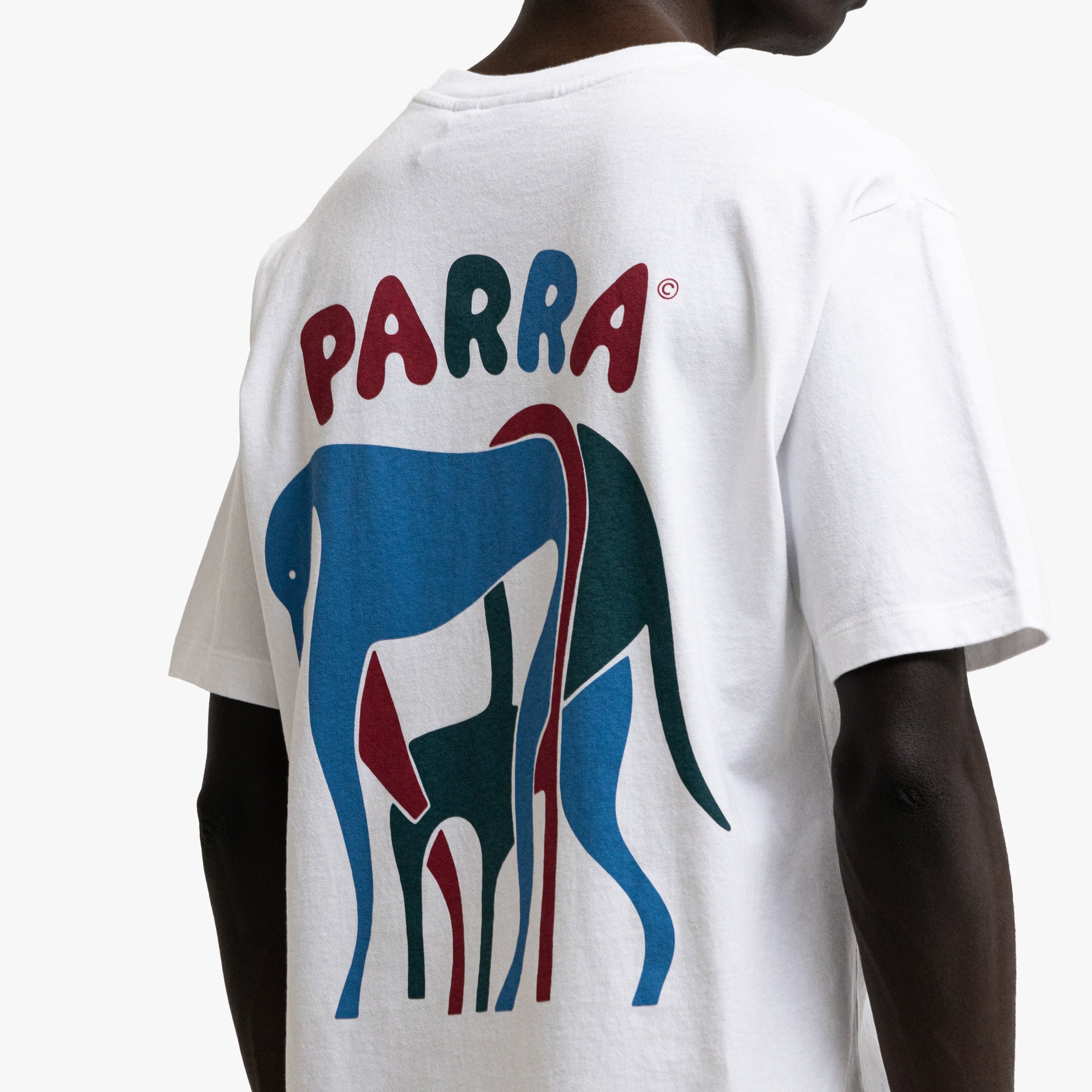 by Parra This Damn Chair T-Shirt White