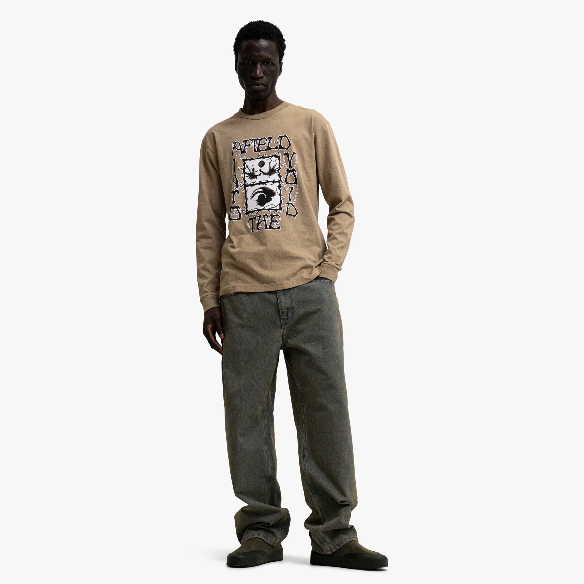 Afield Out Void Longsleeve Brown