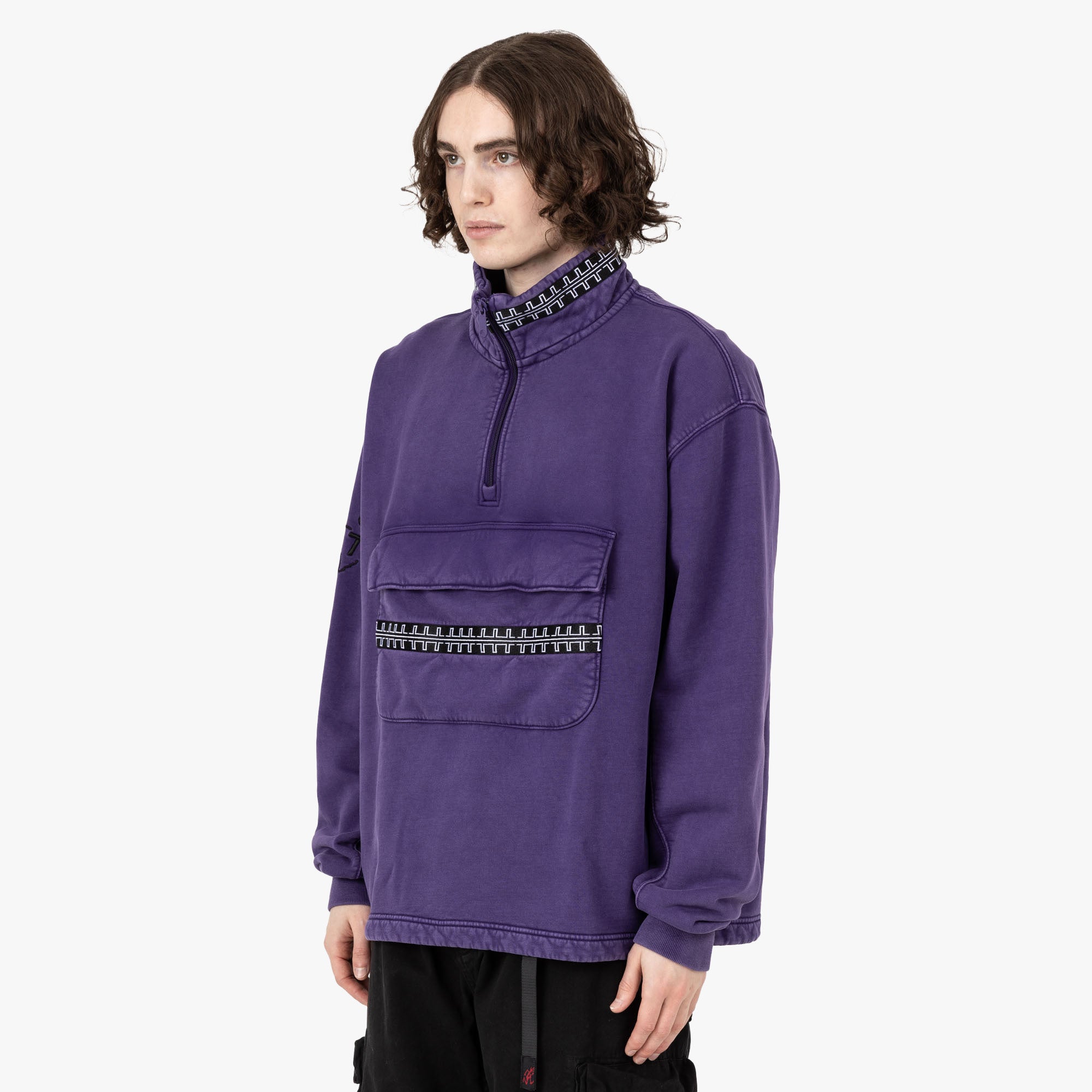 The Trilogy Tapes Pulse Tape Funnel Neck Crew / Purple