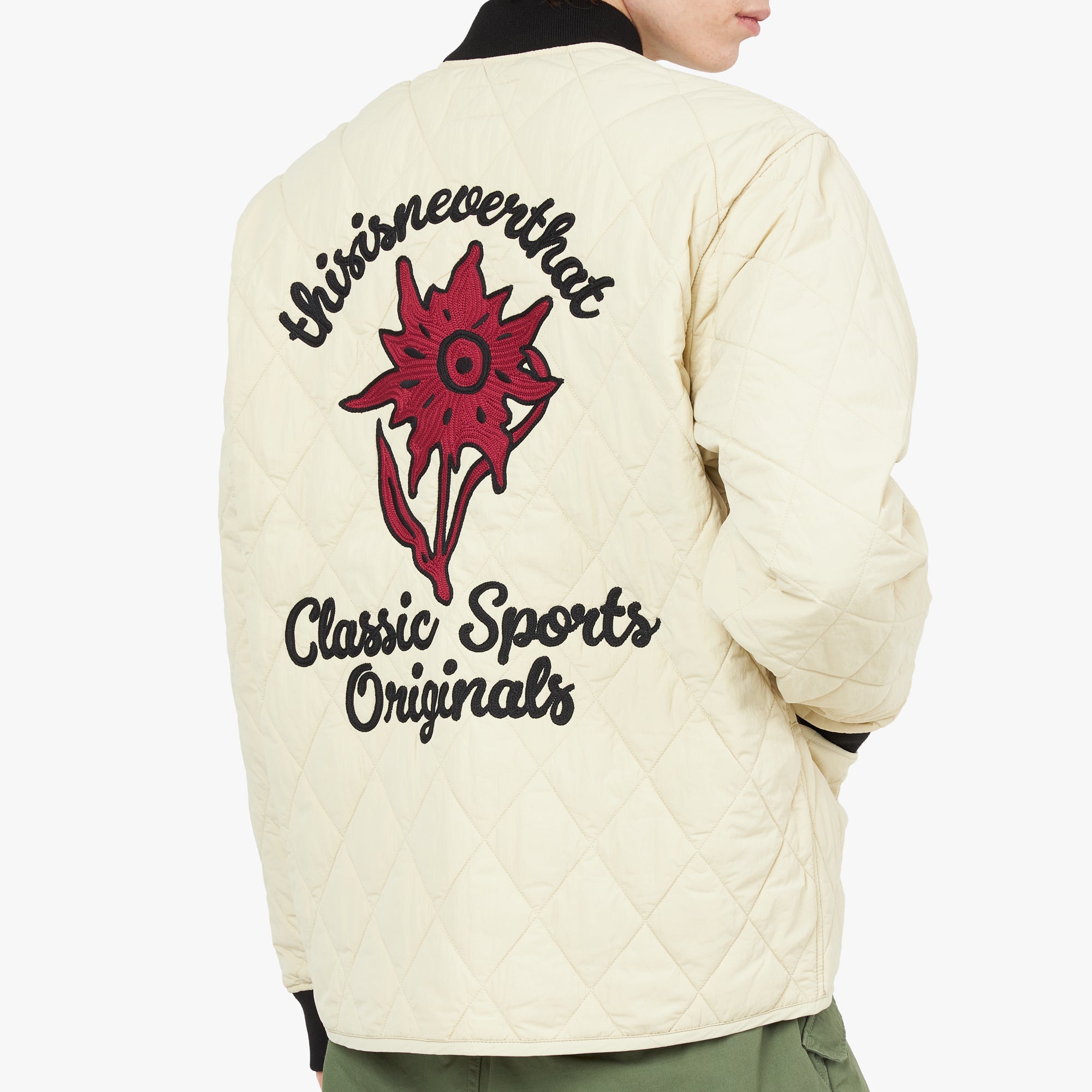 thisisneverthat Edelweiss Quilted Jacket / Stone