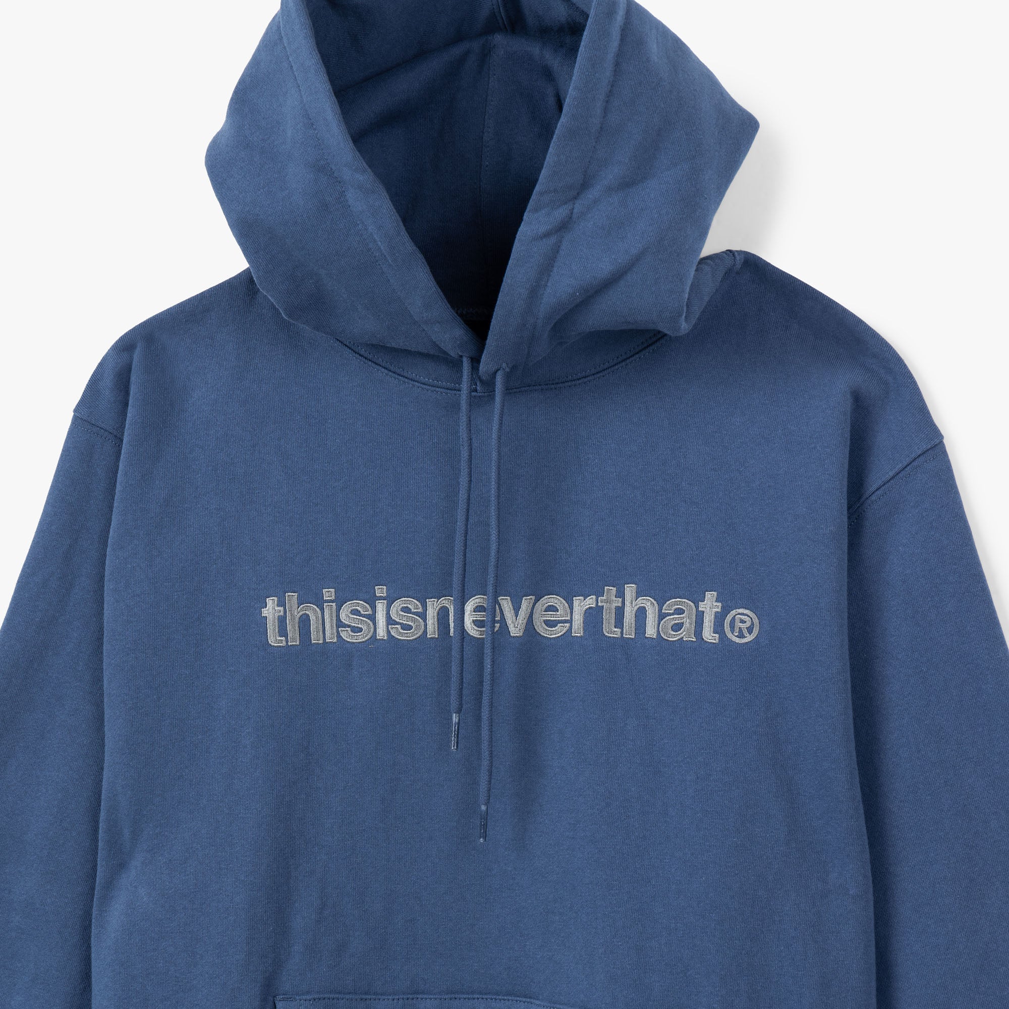 thisisneverthat T-Logo Hoodie / Deep Water