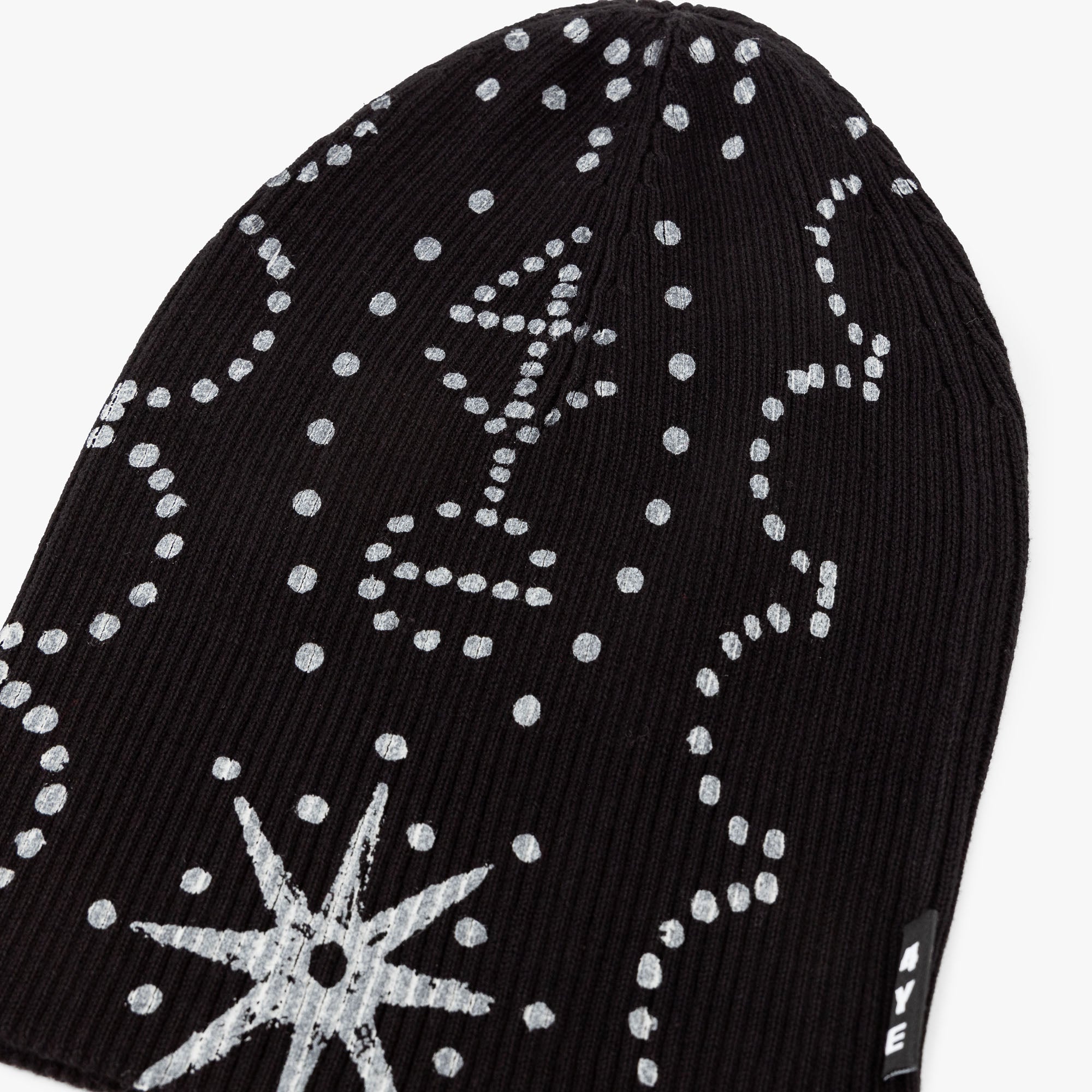 4YE Scar Beanie / Black