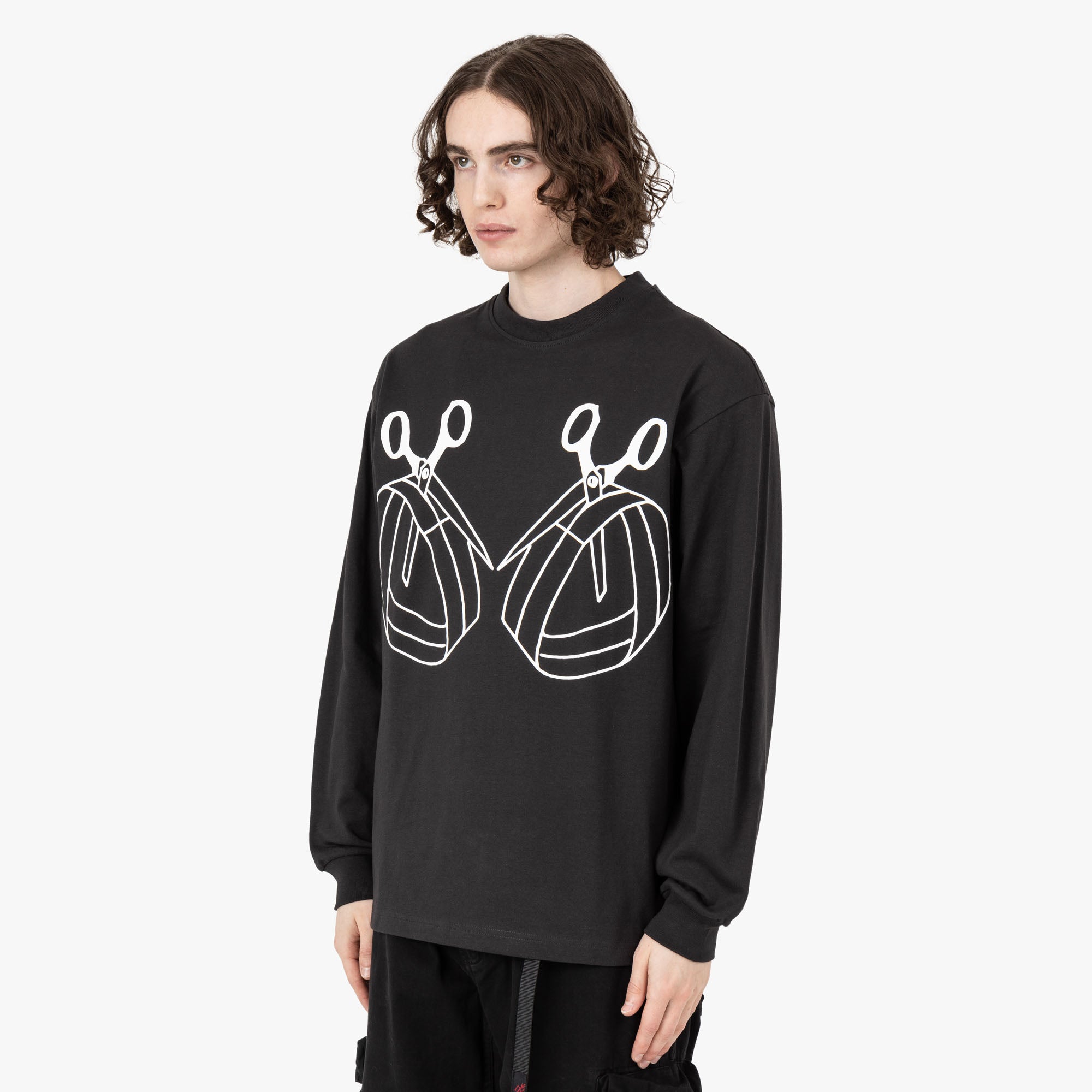 The Trilogy Tapes Mobius Band Longsleeve / Black