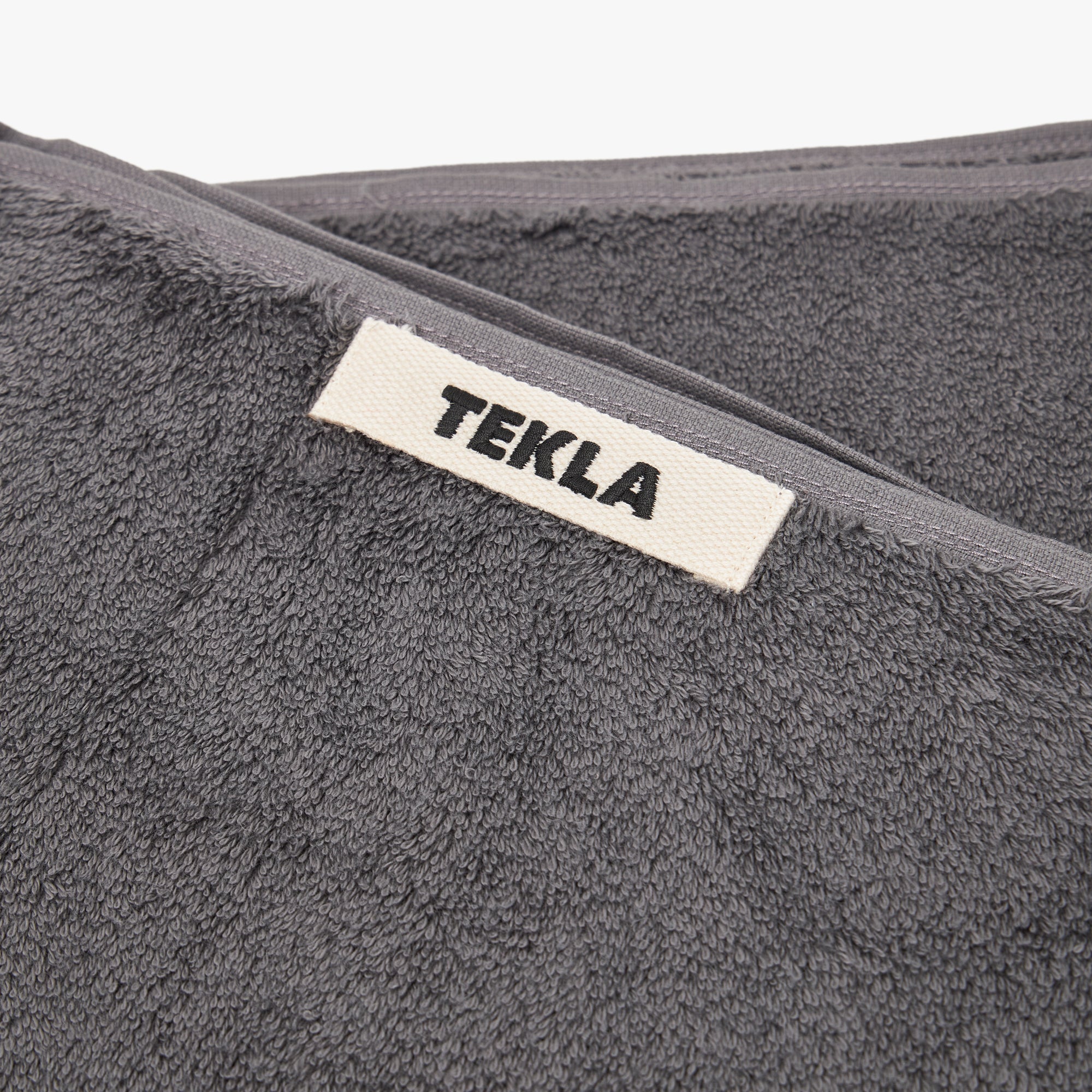 Tekla Terry Towel / Charcoal Grey