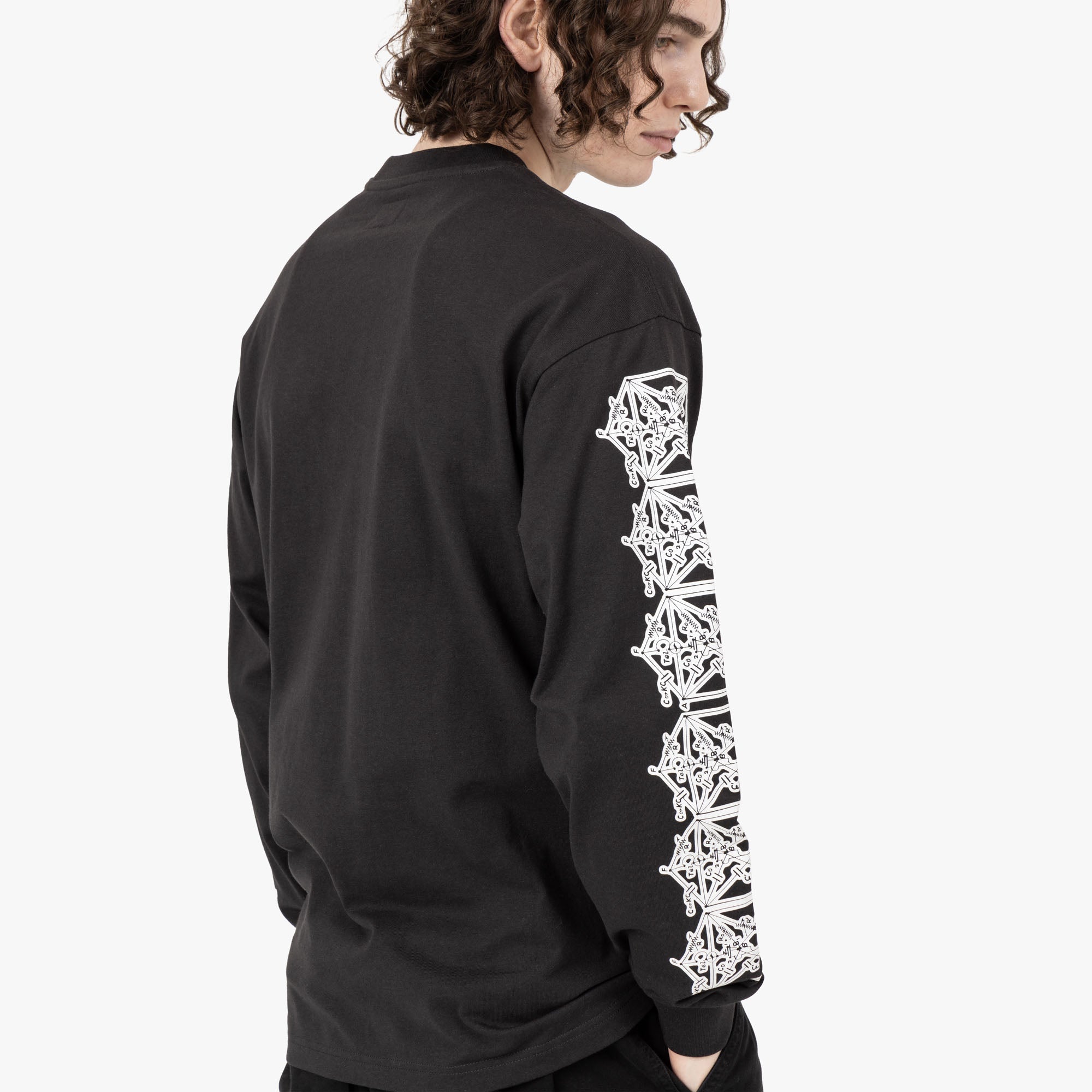 The Trilogy Tapes Envelope Goat Longsleeve / Black