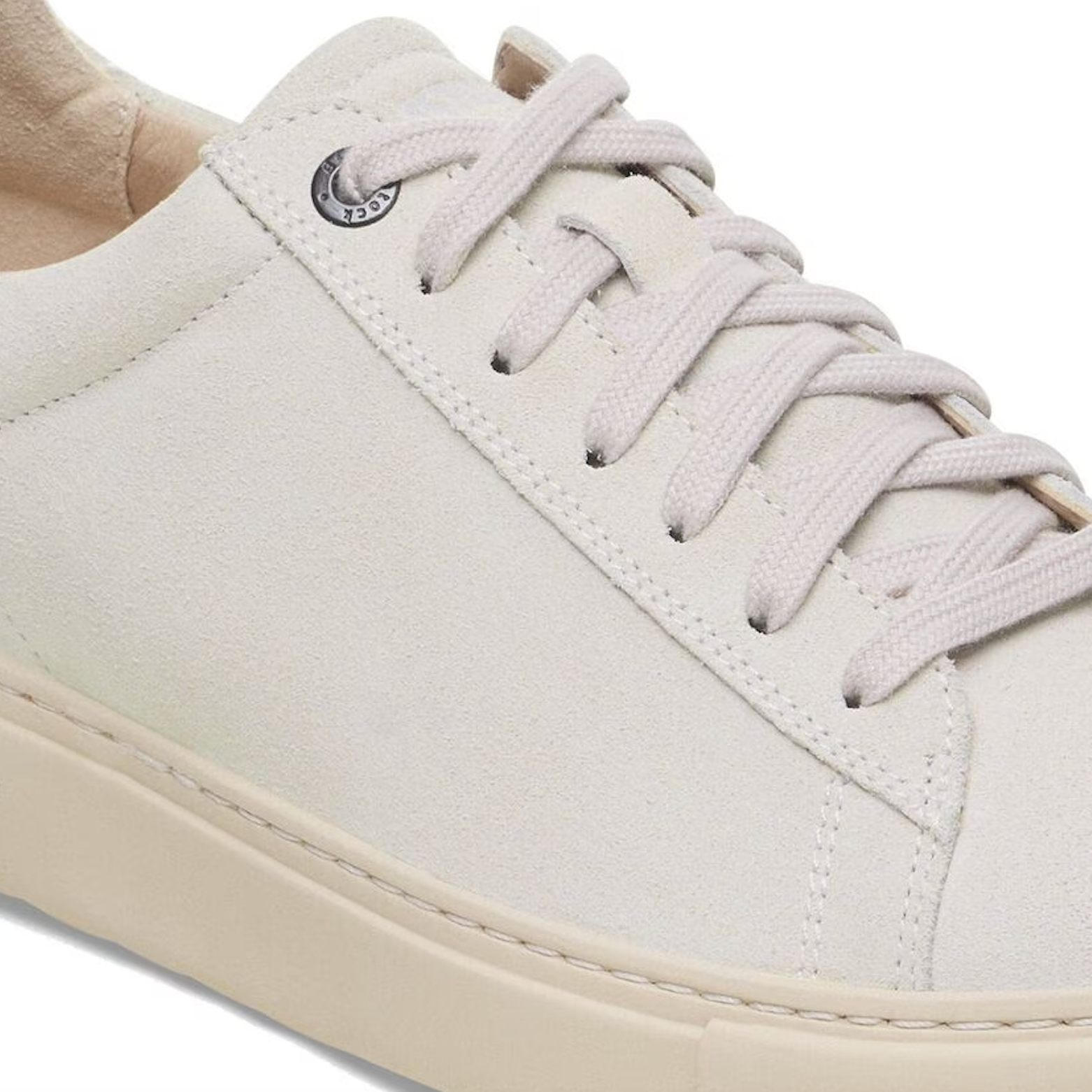 UNISEX BIRKENSTOCK BEND LOW | ANTIQUE WHITE SUEDE LEATHER