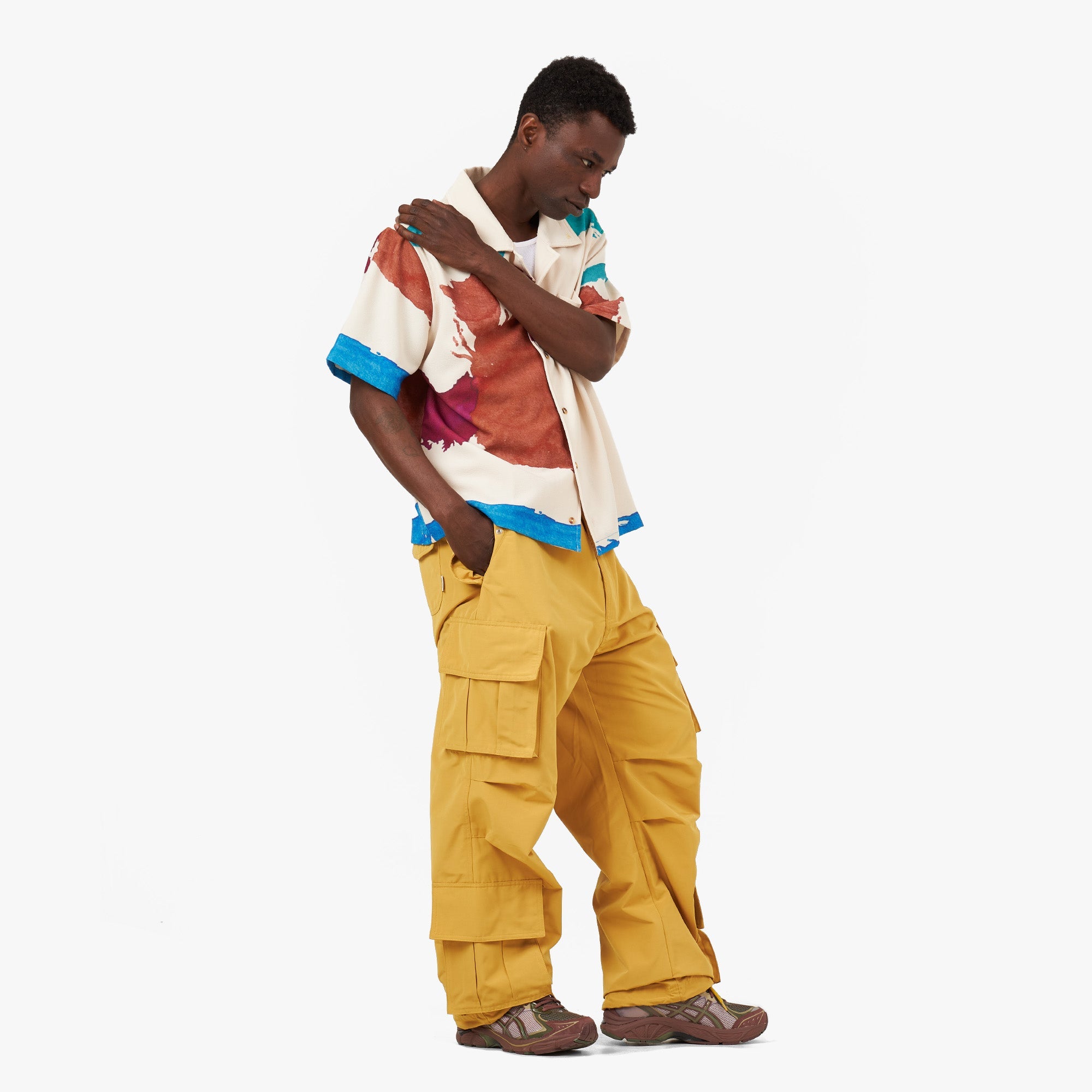Adidem Asterisks Cargo Pants / Rust