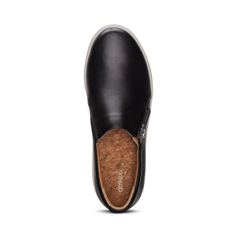 WOMEN'S AETREX JENNA SLIP-ON | BLACK