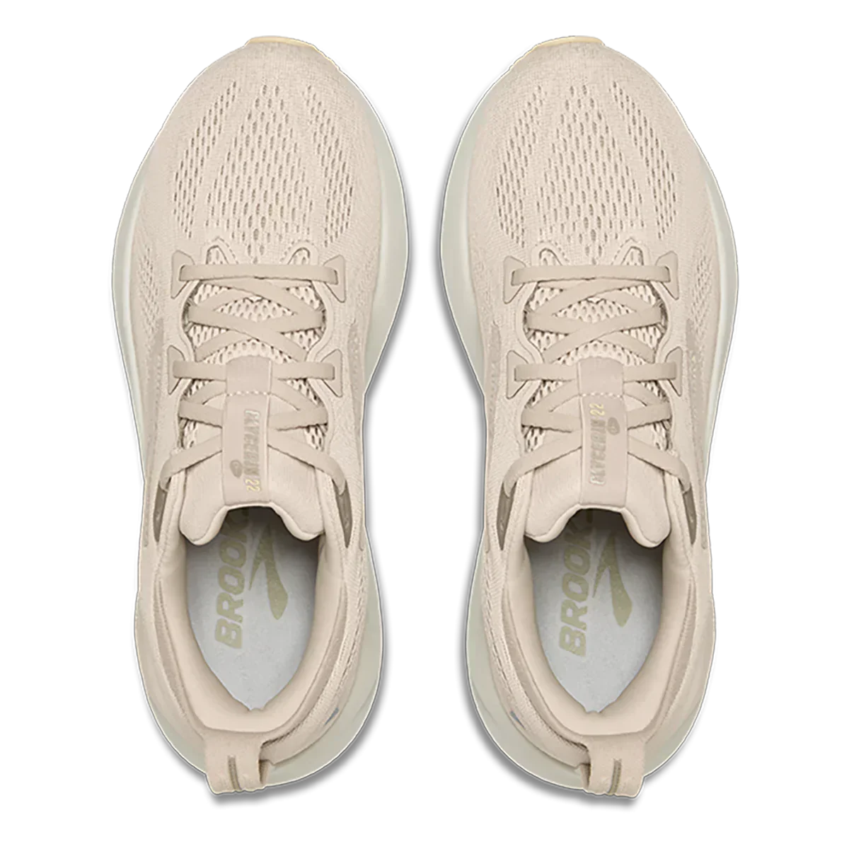 WOMEN'S BROOKS GLYCERIN 22 | ALMOND PEACH / LONDON FOG / ALMOND