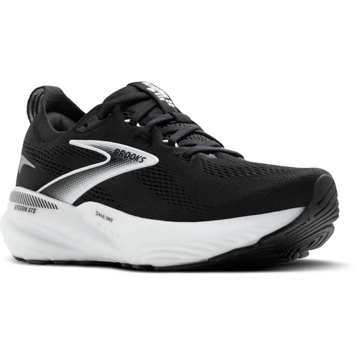 WOMEN'S BROOKS GLYCERIN GTS 22 | BLACK / GREY / WHITE