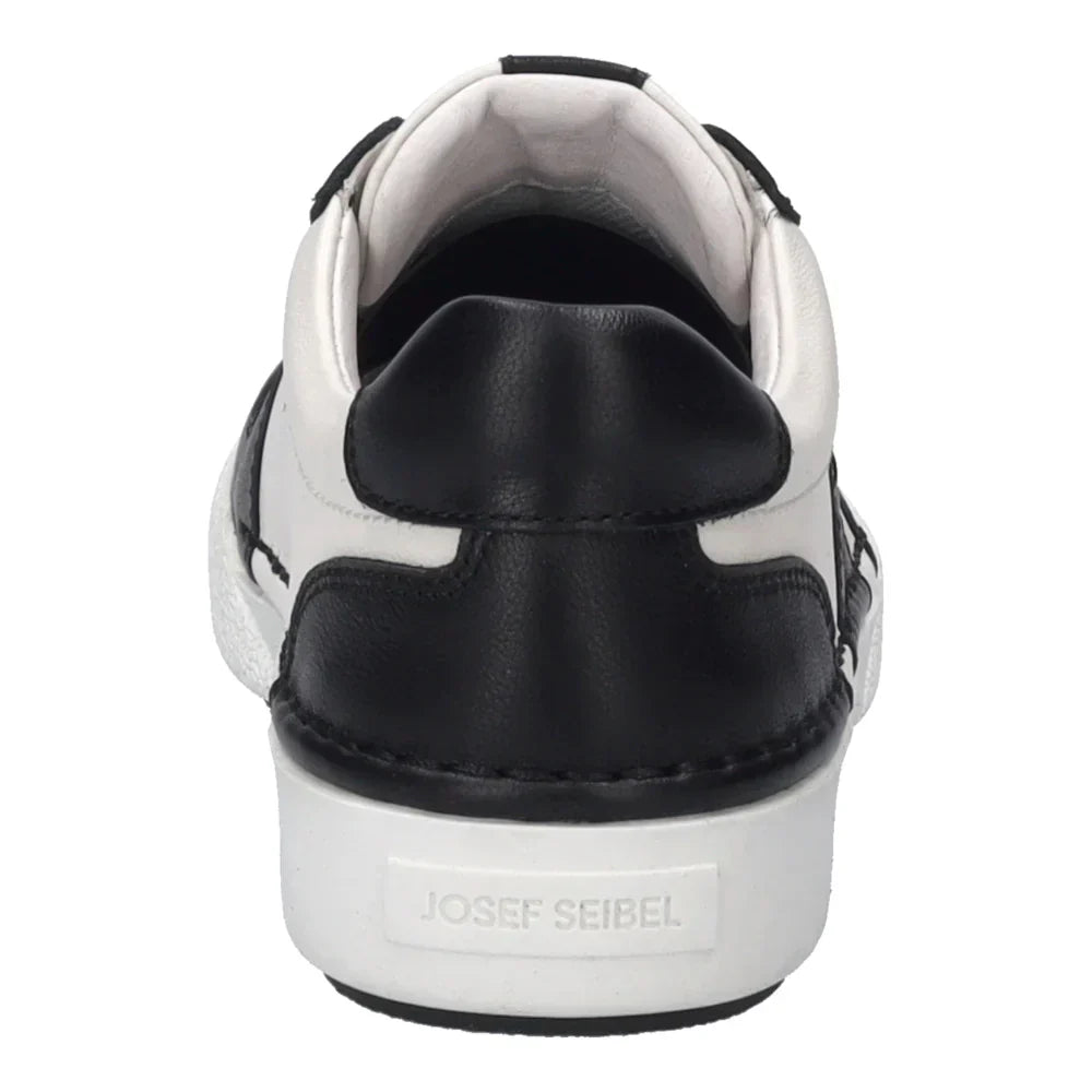 WOMEN'S JOSEF SEIBEL CLAIRE 27 | BLACK / WHITE LEATHER