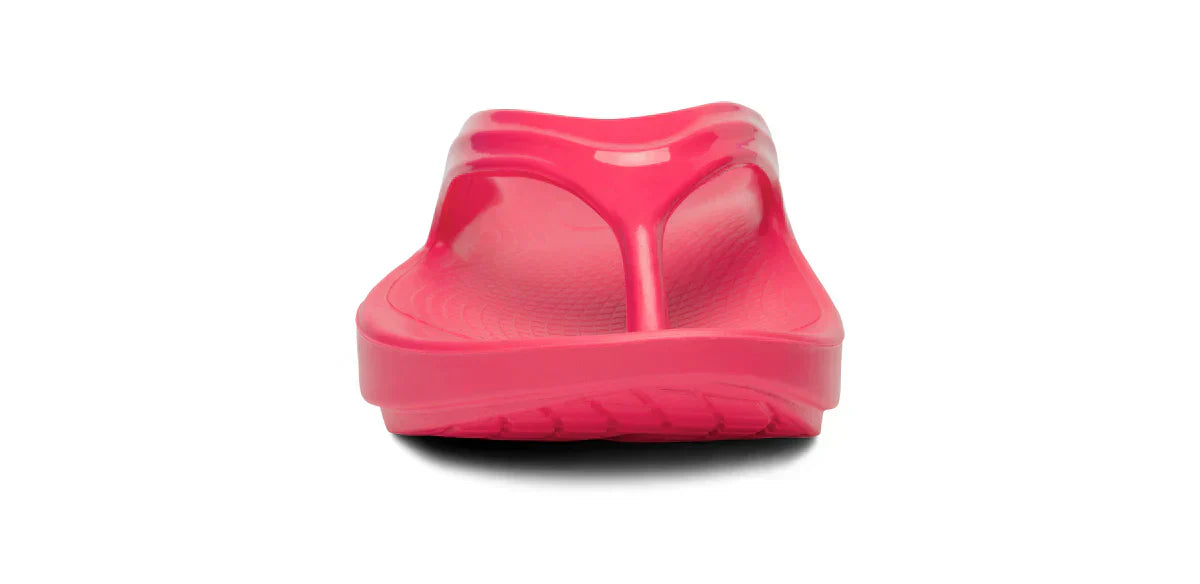 WOMEN'S OOFOS OOLALA SANDAL | NEON BERRY