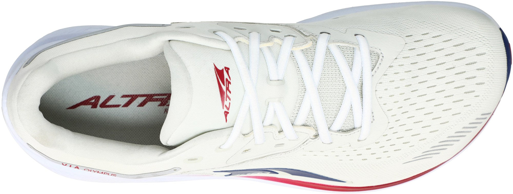 WOMEN'S ALTRA VIA OLYMPUS | WHITE / BLUE