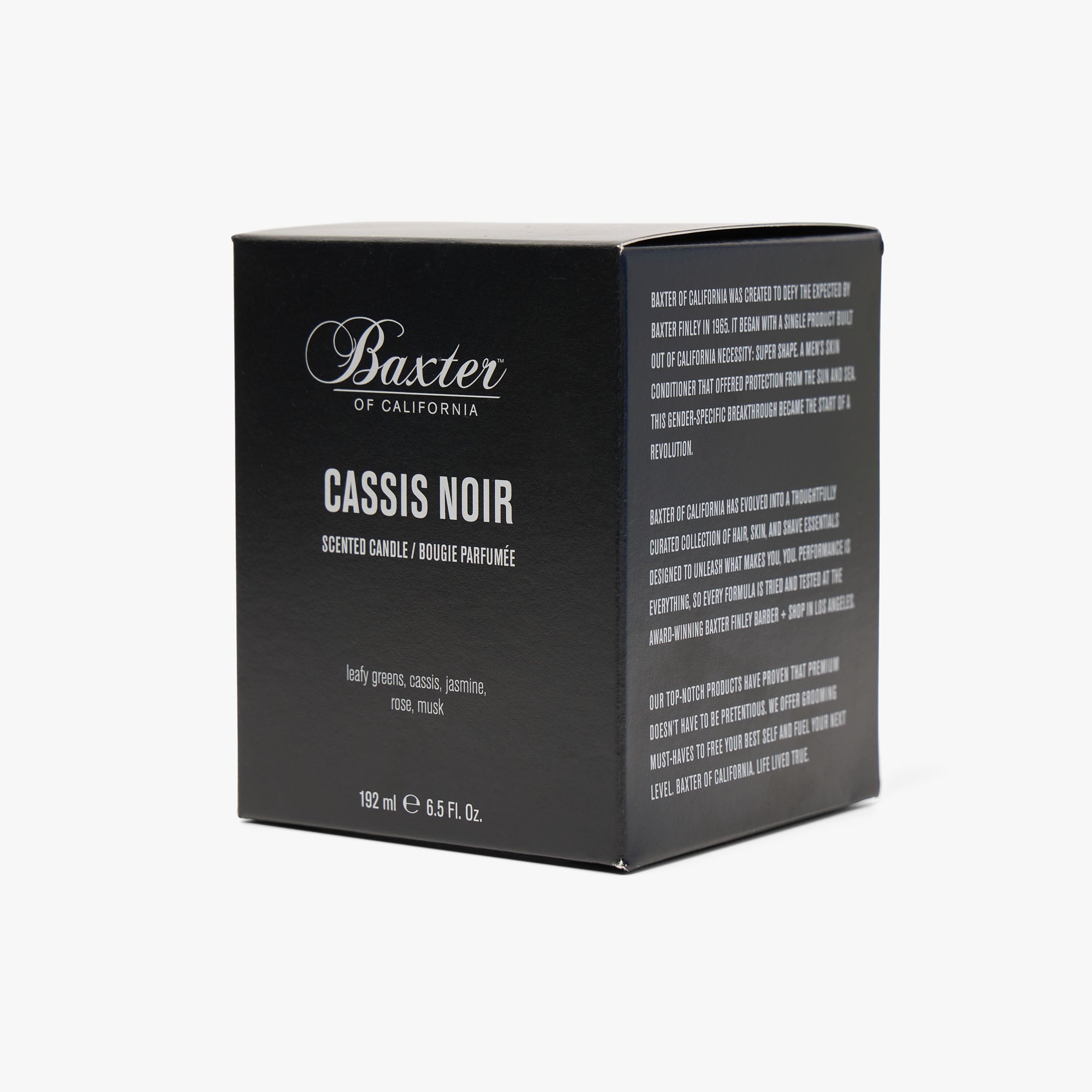 Baxter of California Cassis Noir Candle