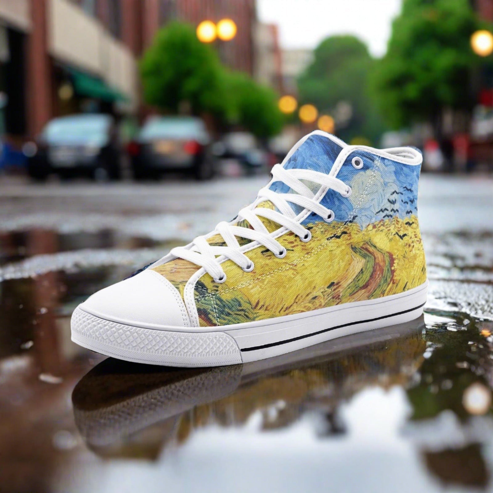 "Wheatfield with Crows" by Vincent Van Gogh