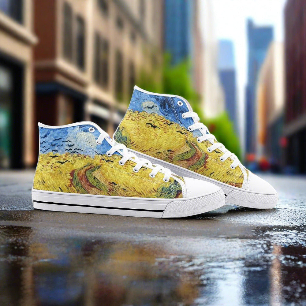 "Wheatfield with Crows" by Vincent Van Gogh