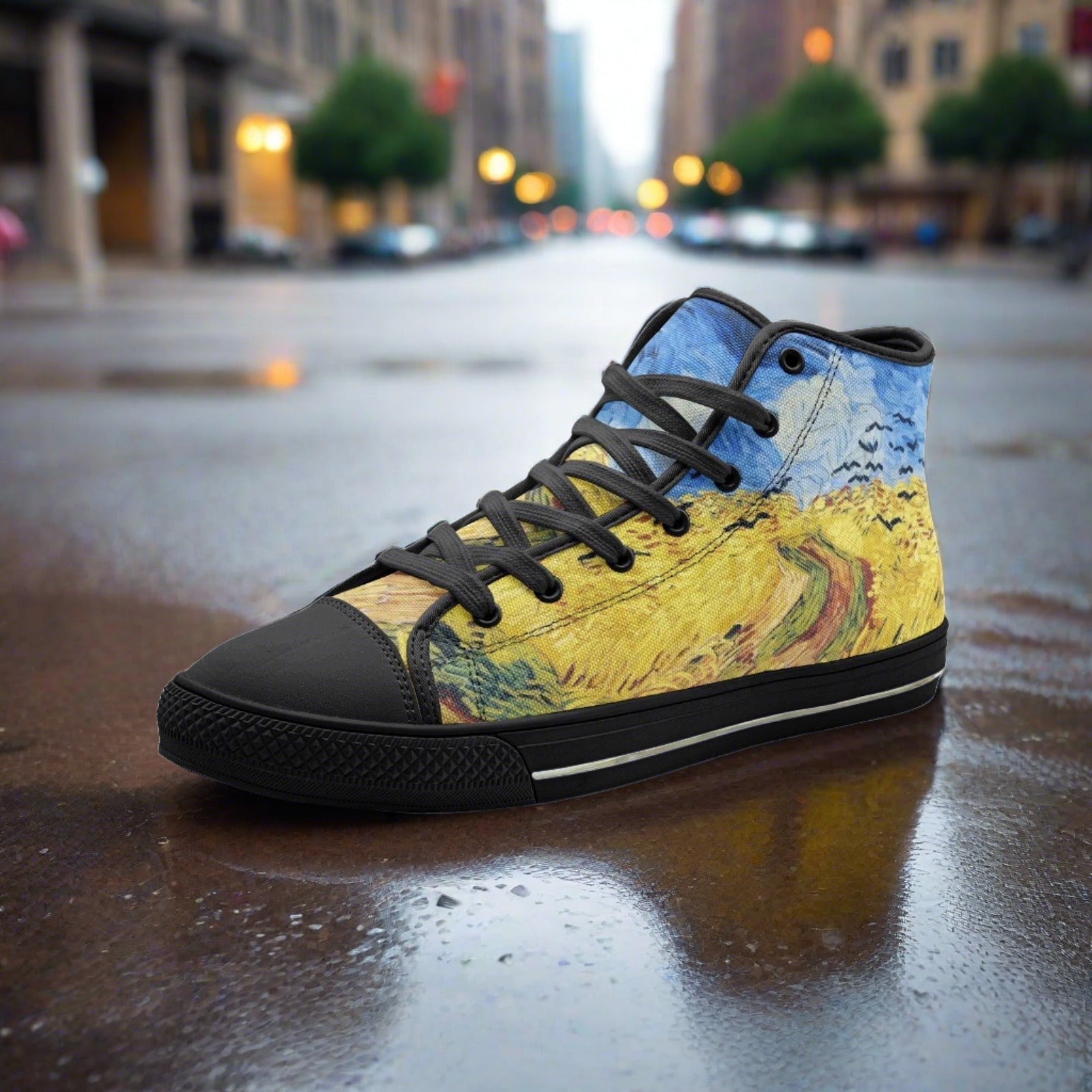 "Wheatfield with Crows" by Vincent Van Gogh